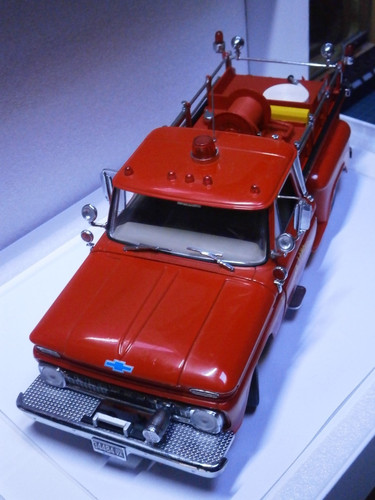 Chevrolet fire truck 1965 - truck,