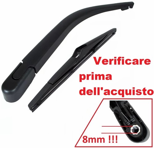 Braccio 8mm tergicristallo - ,
