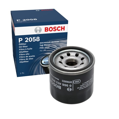 Bosch p2058 filtro olio - p2058, |