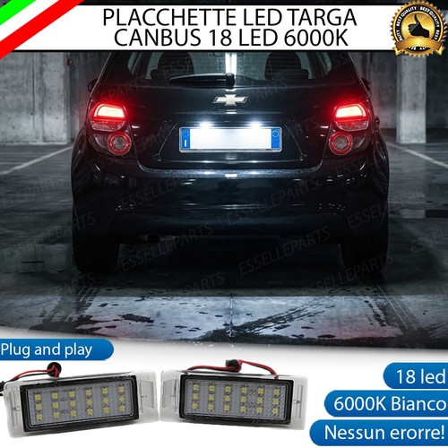 Placchette led luci targa - targa,
